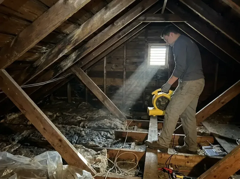 attic-water-damage-drying-proc-007 — frequently asked questions, Emergency Water Extraction & 24/7 Flood Response in Louisvi…